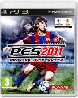 Диск Pro Evolution Soccer 2011 (Б/У) (без обложки) [PS3]