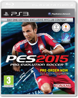 Диск Pro Evolution Soccer 2015 - Day One Edition [PS3]