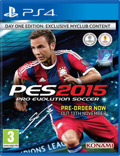 Диск Pro Evolution Soccer 2015 - Day One Edition [PS4]