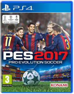 Диск Pro Evolution Soccer 2017 (Б/У) [PS4]