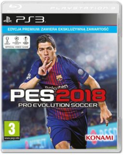 Диск Pro Evolution Soccer 2018 [PS3]