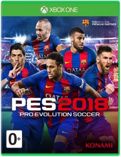 Диск Pro Evolution Soccer 2018 [Xbox One]