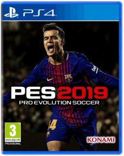 Диск Pro Evolution Soccer 2019 (Б/У) [PS4]