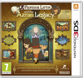 Диск Professor Layton and Azran Legacy (Б/У) [3DS]