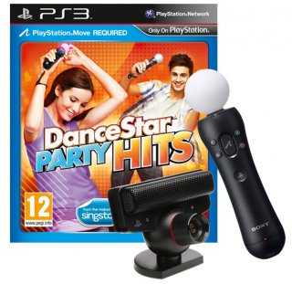 Диск PS Move: Starter Pack (Камера PS Eye + Контроллер движений PS Move + игра DanceStar Party Hits)