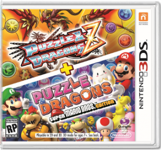 Диск Puzzle & Dragons Z + Puzzle & Dragons Super Mario Bros. Edition [3DS]