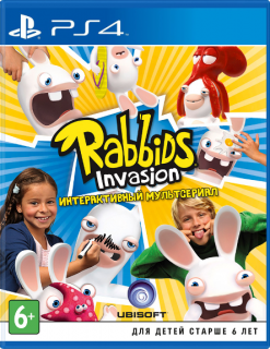 Диск Rabbids Invasion (Б/У) [PS4]