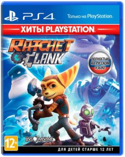 Диск Ratchet & Clank [Хиты Playstation] (Б/У) [PS4]