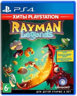 Диск Rayman Legends [Хиты Playstation] (Б/У) [PS4]