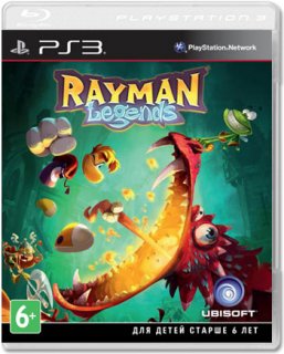 Диск Rayman Legends (Б/У) (без обложки) [PS3]