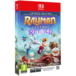 Диск Rayman Legends Retold - Launch Edition [Switch 2]