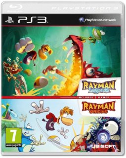 Диск Rayman Origins + Rayman Legends [PS3]