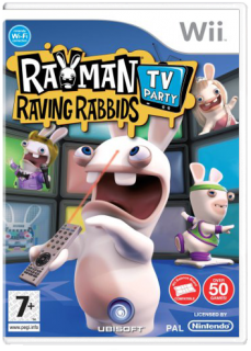 Диск Rayman Raving Rabbids: TV Party [Wii]