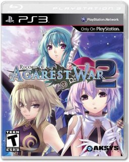 Диск Record Of Agarest War 2 (Agarest 2: Generations of War) USA [PS3]