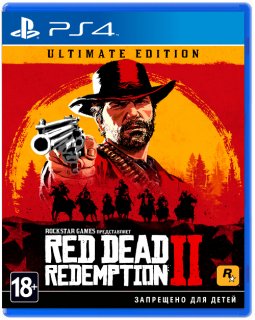 Диск Red Dead Redemption 2 - Ultimate Edition [PS4]