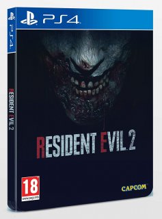 Диск Resident Evil 2 Remake Steelbook Edition (Б/У) [PS4]