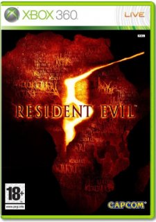 Диск Resident Evil 5 (Б/У) [Xbox 360]