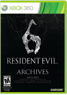Диск Resident Evil 6 - Archives (US) [X360]