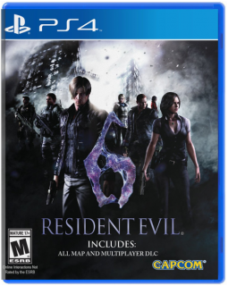 Диск Resident Evil 6 (Б/У) [PS4]