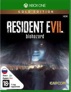 Диск Resident Evil 7: Biohazard Gold Edition (Б/У) (US) [Xbox One]