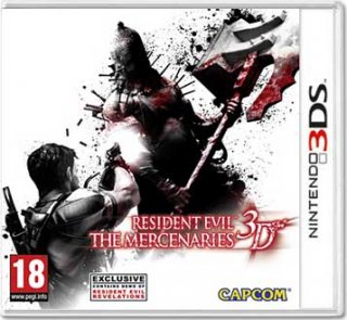 Диск Resident Evil Mercenaries 3D (Б/У) [3DS]