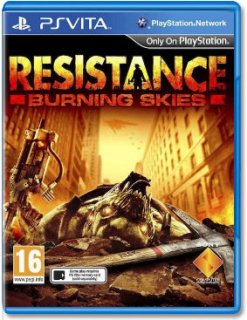 Диск Resistance Burning Skies (Б/У) (не оригинальная полиграфия) [PS Vita]