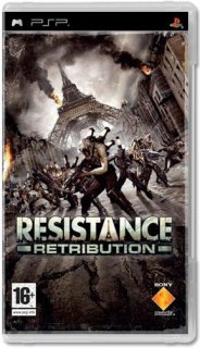 Диск Resistance: Retribution [PSP]