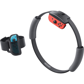 Диск Игра Ring Fit Adventure + обруч + ремень (Б/У) [NSwitch]
