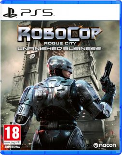 Диск RoboCop: Rogue City - Unfinished Business [PS5]