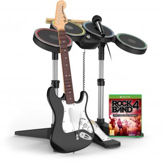 Диск Rock Band 4 (Игра + Гитара + Барабаны + Микрофон) [Xbox One]