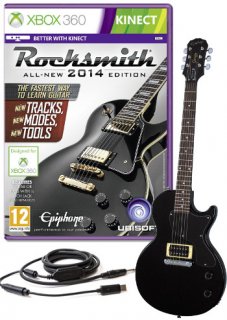 Диск Rocksmith 2014 - Guitar Bundle [X360]