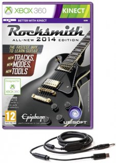 Диск Rocksmith 2014 + Real Tone кабель (Б/У) [X360]