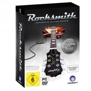 Диск Rocksmith + Кабель для электрогитары [PC]