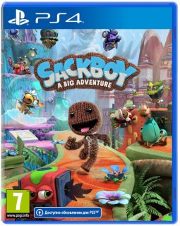 Диск Сэкбой: Большое приключение (Sackboy: A Big Adventure) (англ. версия) [PS4]