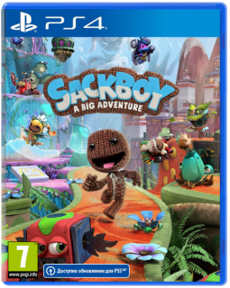 Диск Сэкбой: Большое приключение (Sackboy: A Big Adventure) [PS4]