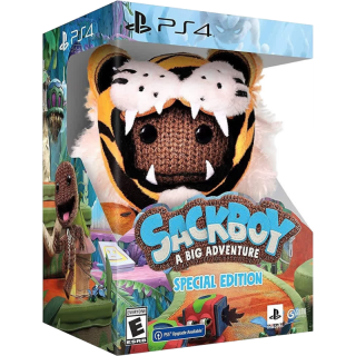 Диск Сэкбой: Большое приключение (Sackboy: A Big Adventure) - Special Edition (US) [PS4]