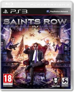 Диск Saints Row IV (Б/У) (не оригинальная обложка) [PS3]