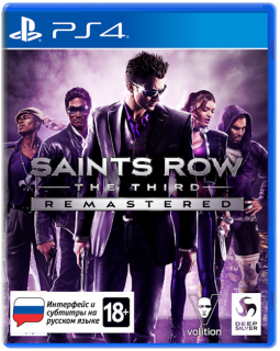 Диск Saints Row: The Third - Remastered [PS4]