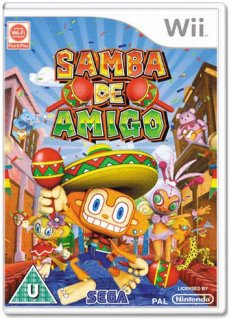 Диск Samba De Amigo (Б/У) [Wii]