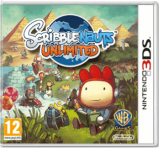 Диск Scribblenauts Unlimited [3DS]