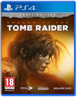 Диск Shadow of the Tomb Raider - Croft Edition [PS4]