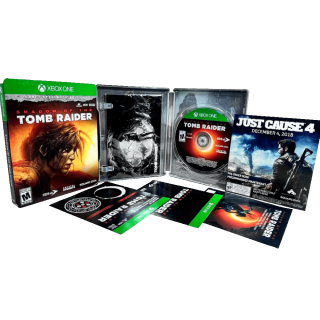 Диск Shadow of the Tomb Raider - Croft Steelbook Edition [Xbox One]