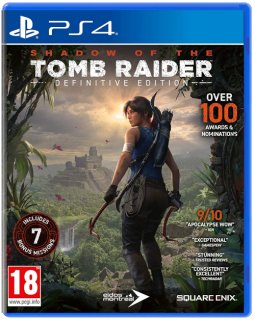 Диск Shadow of the Tomb Raider - Definitive Edition [PS4]