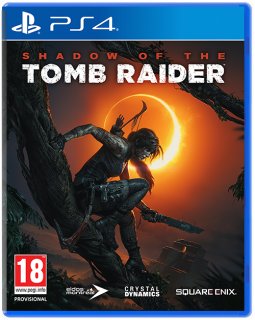 Диск Shadow of the Tomb Raider (Б/У) [PS4]