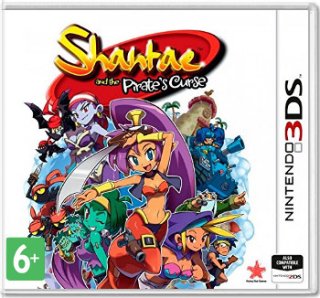 Диск Shantae And The Pirates Curse [3DS]