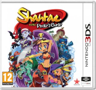 Диск Shantae And The Pirates Curse (Б/У) [3DS]
