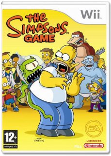 Диск The Simpsons Game [Wii]