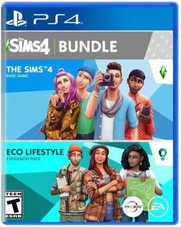 Диск The Sims 4 + Eco Lifestyle Bundle (US) [PS4]