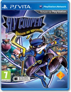 Диск Sly Cooper - Прыжок во времени (Б/У) [PS Vita]
