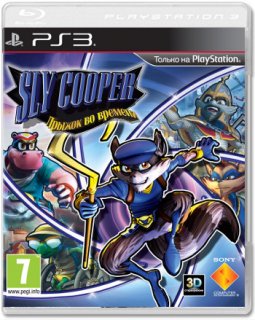 Диск Sly Cooper - Прыжок во времени (Б/У) [PS3]